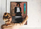 Off The Wall Michael Jackson Poster - Backyard