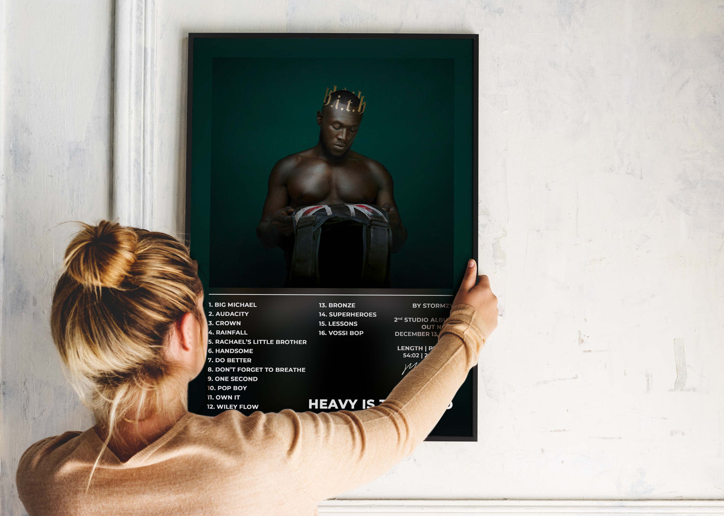 Heavy Is Head Stormzy Poster Backyard