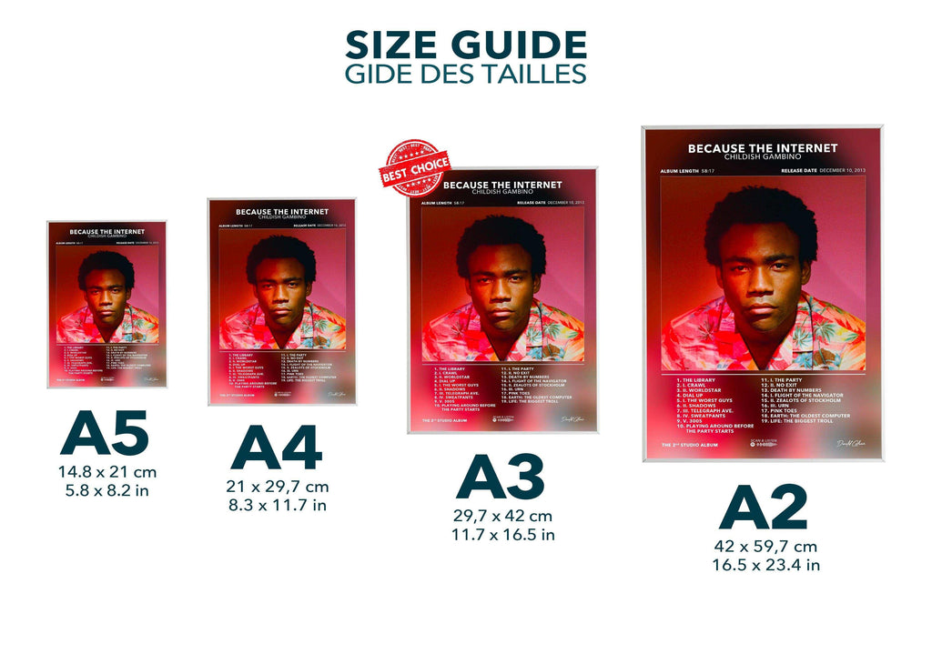 Poster Because The Internet Childish Gambino - Backyard