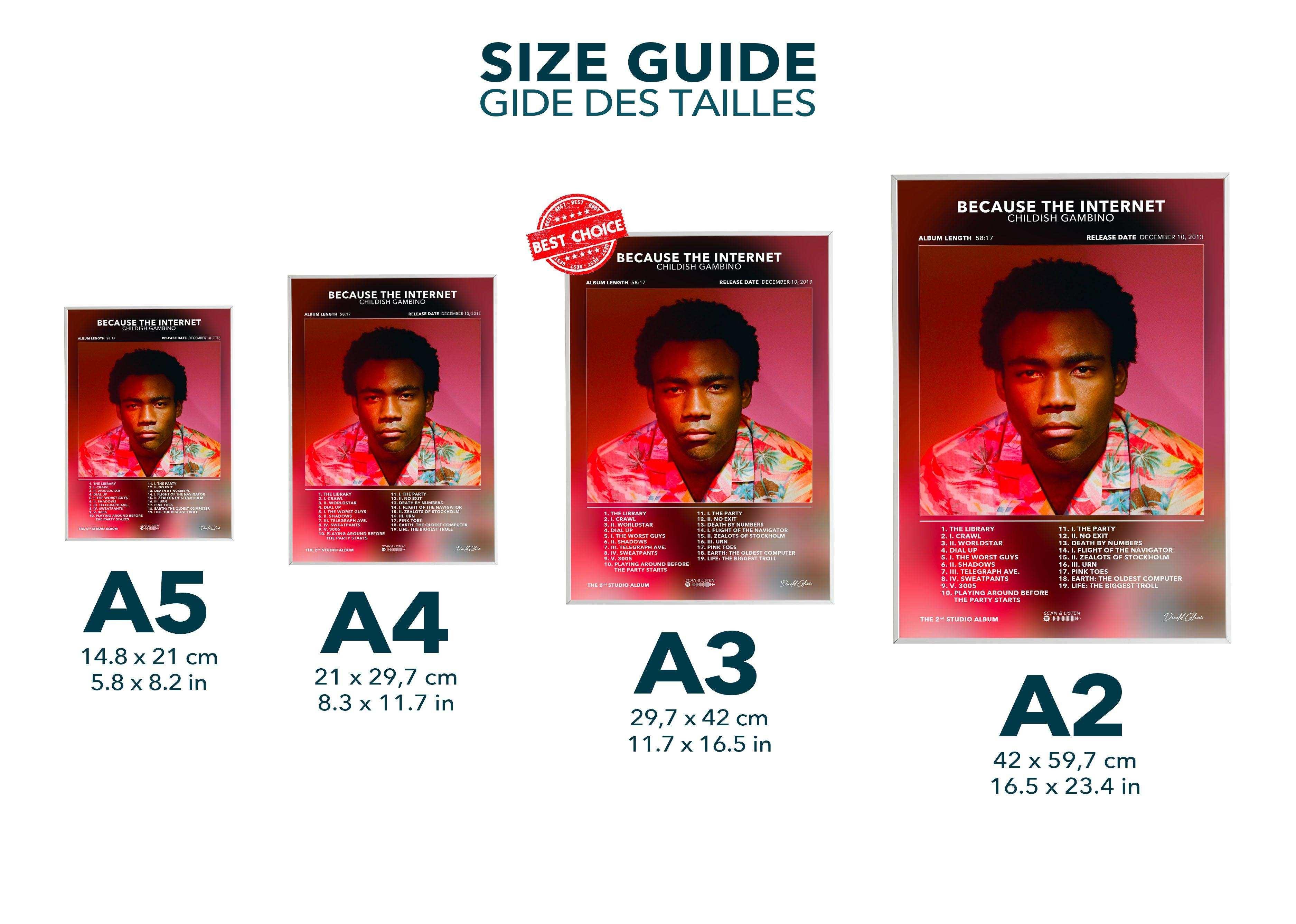 Poster Because The Internet Childish Gambino - Backyard