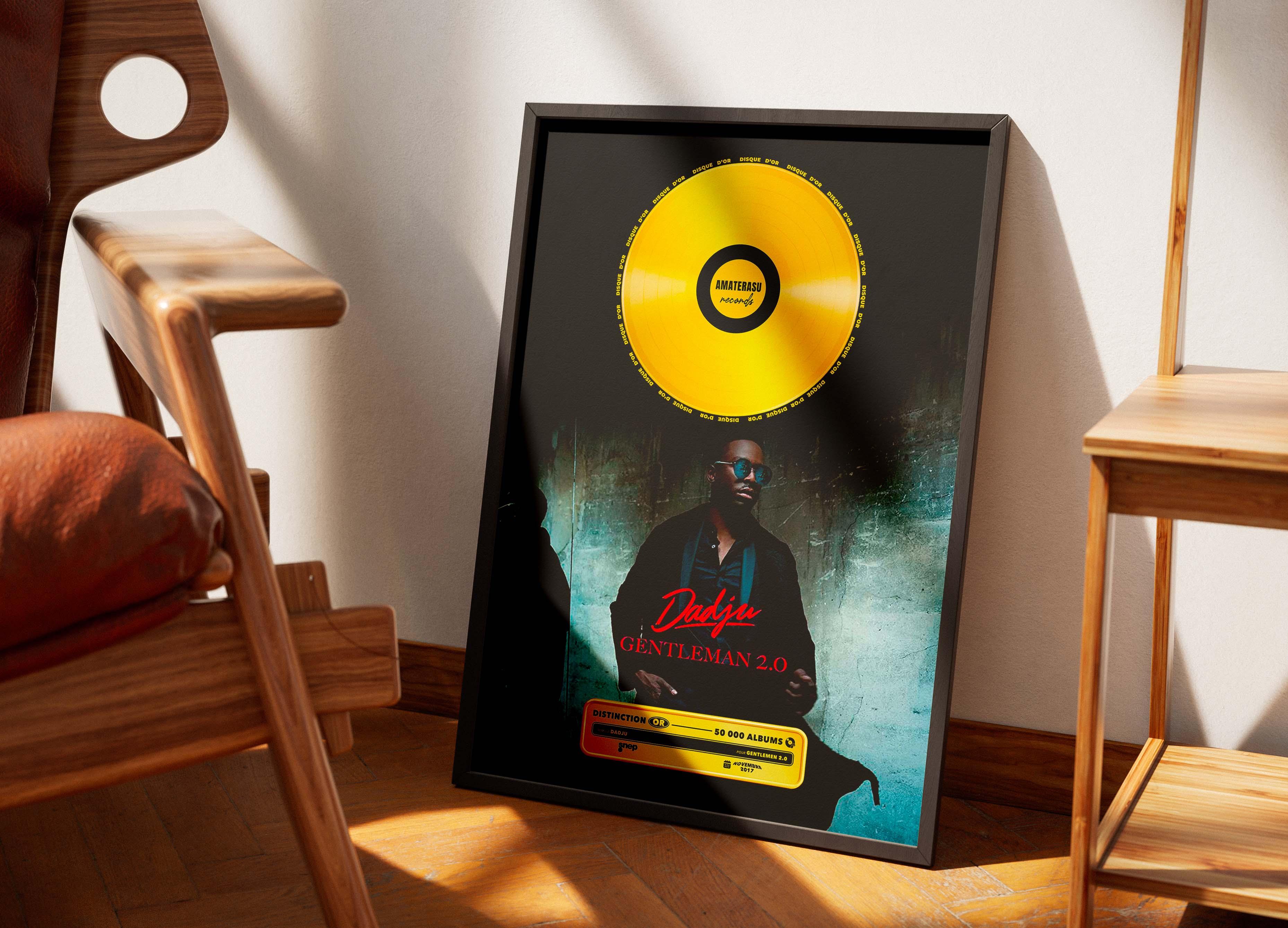 Disque D'or Gentlemen 2.0 Dadju - Backyard