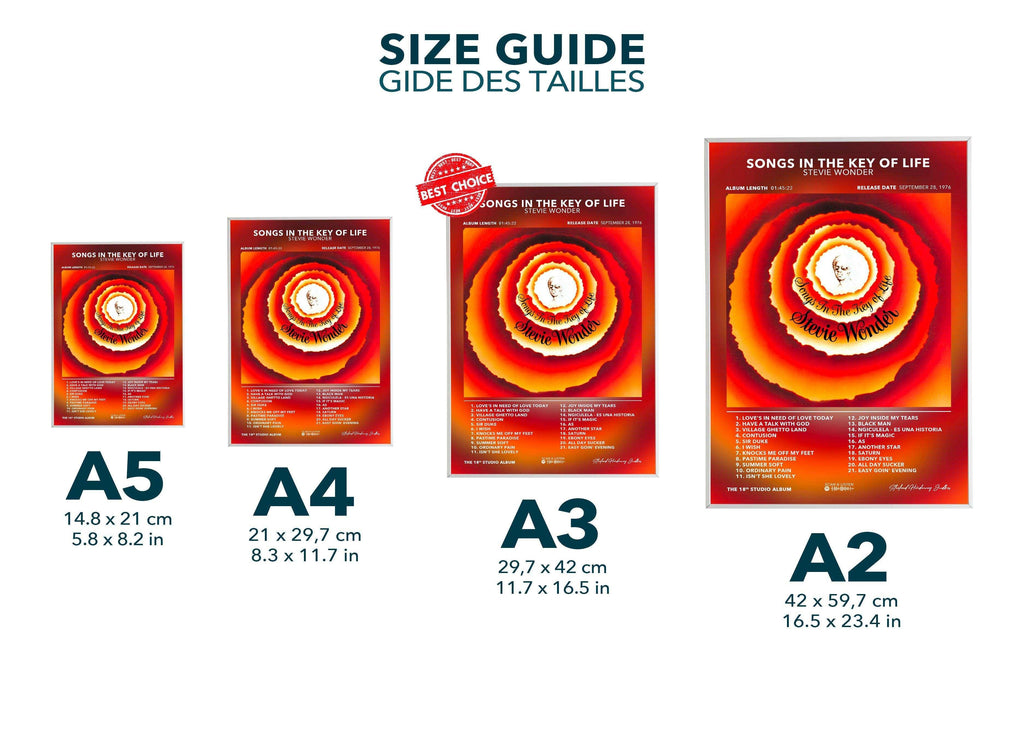 Poster Songs In The Key Of Life Stevie Wonder - Backyard