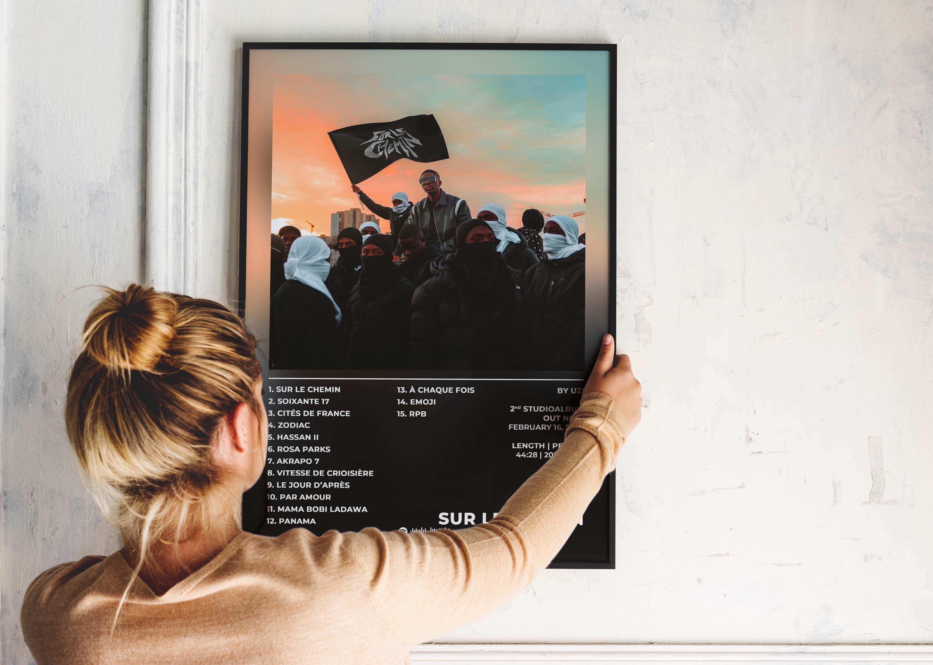 Sur Le Chemin Uzi Poster - Backyard