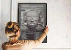 Affiche album Subliminal La Face Cachée de Maître Gims avec portrait, fait en France, livraison gratuite 48h