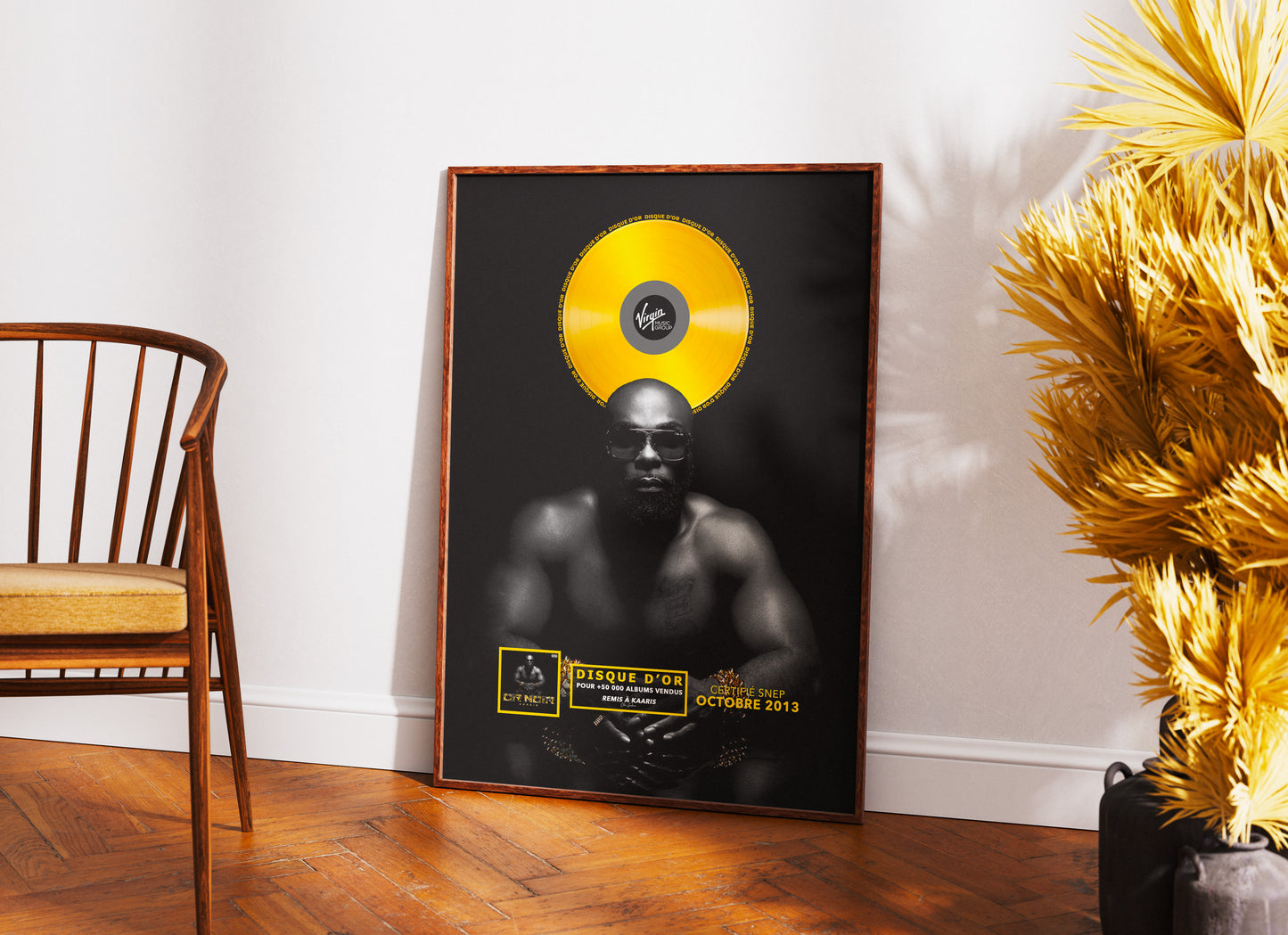 Disque D'Or Or Noir Kaaris