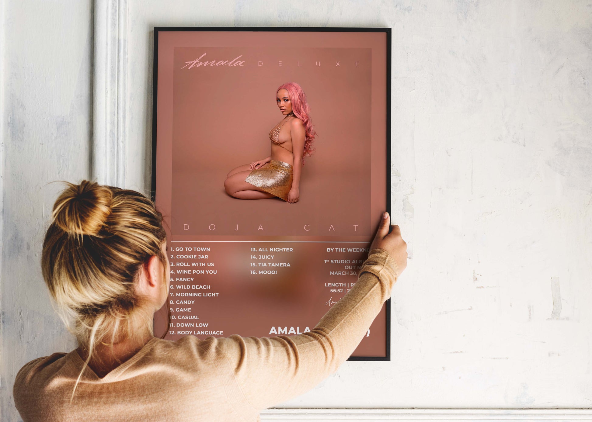 Amala Doja Cat Poster Backyard