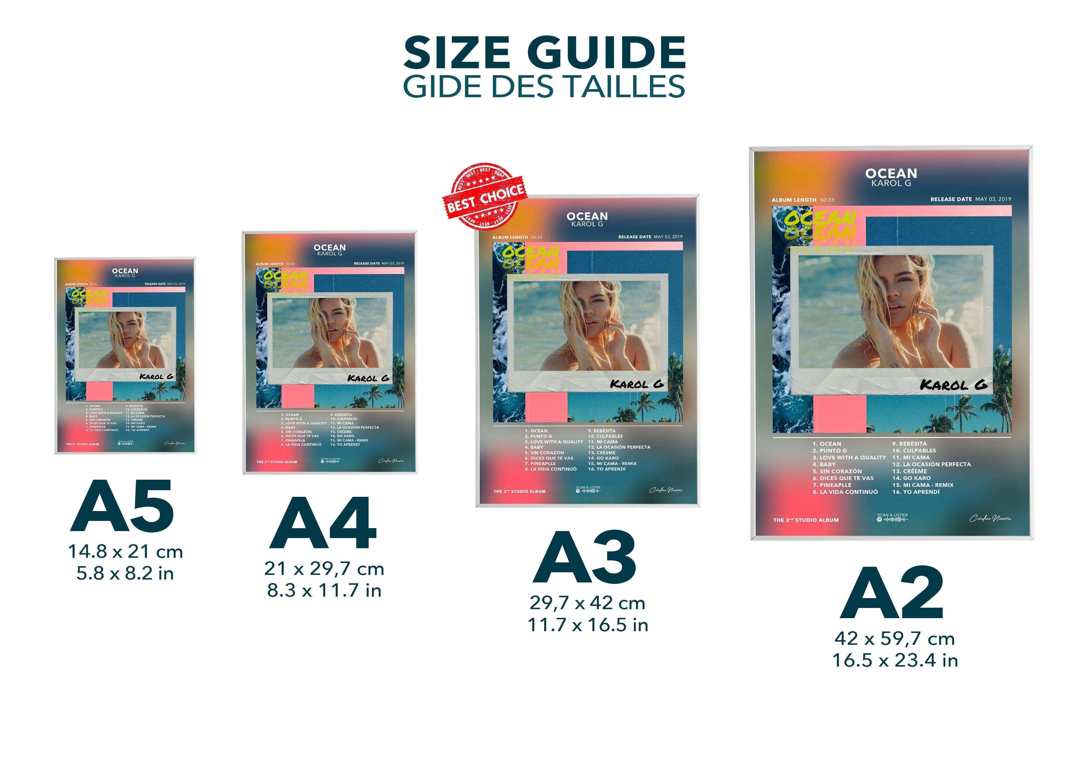 Poster Ocean Karol G - Backyard