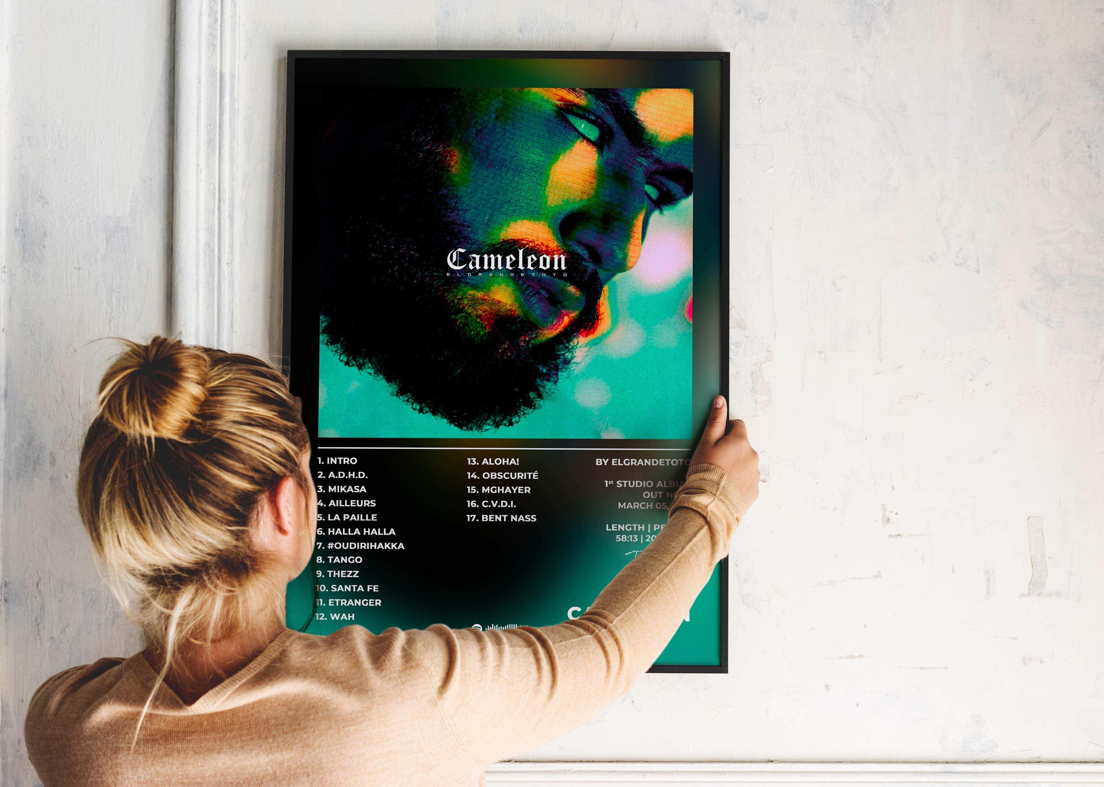 Caméléon ElGrandeToto Poster - Backyard