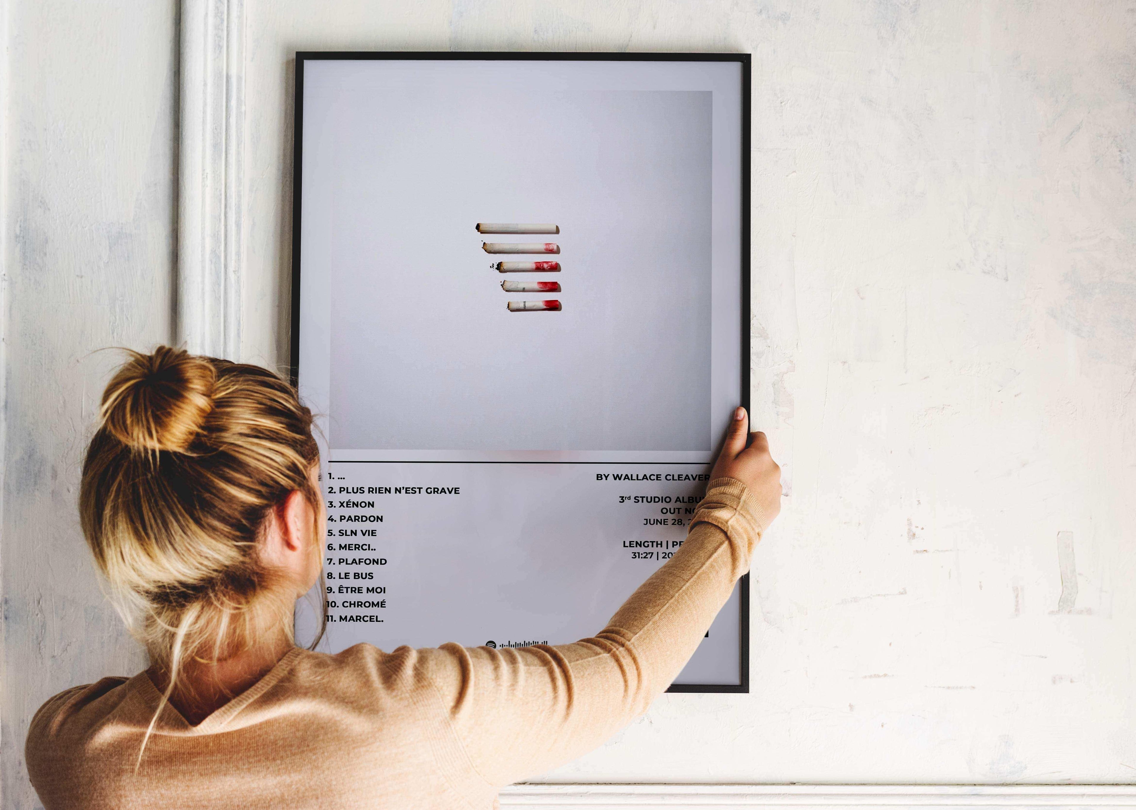 Merci Wallace Cleaver Poster - Backyard