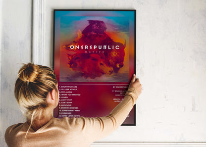 Native OneRepublic Poster Backyard