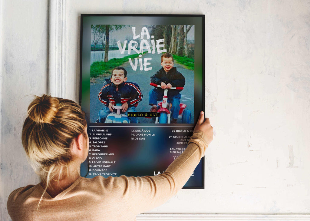 La Vraie Vie Bigflo & Oli Poster - Backyard