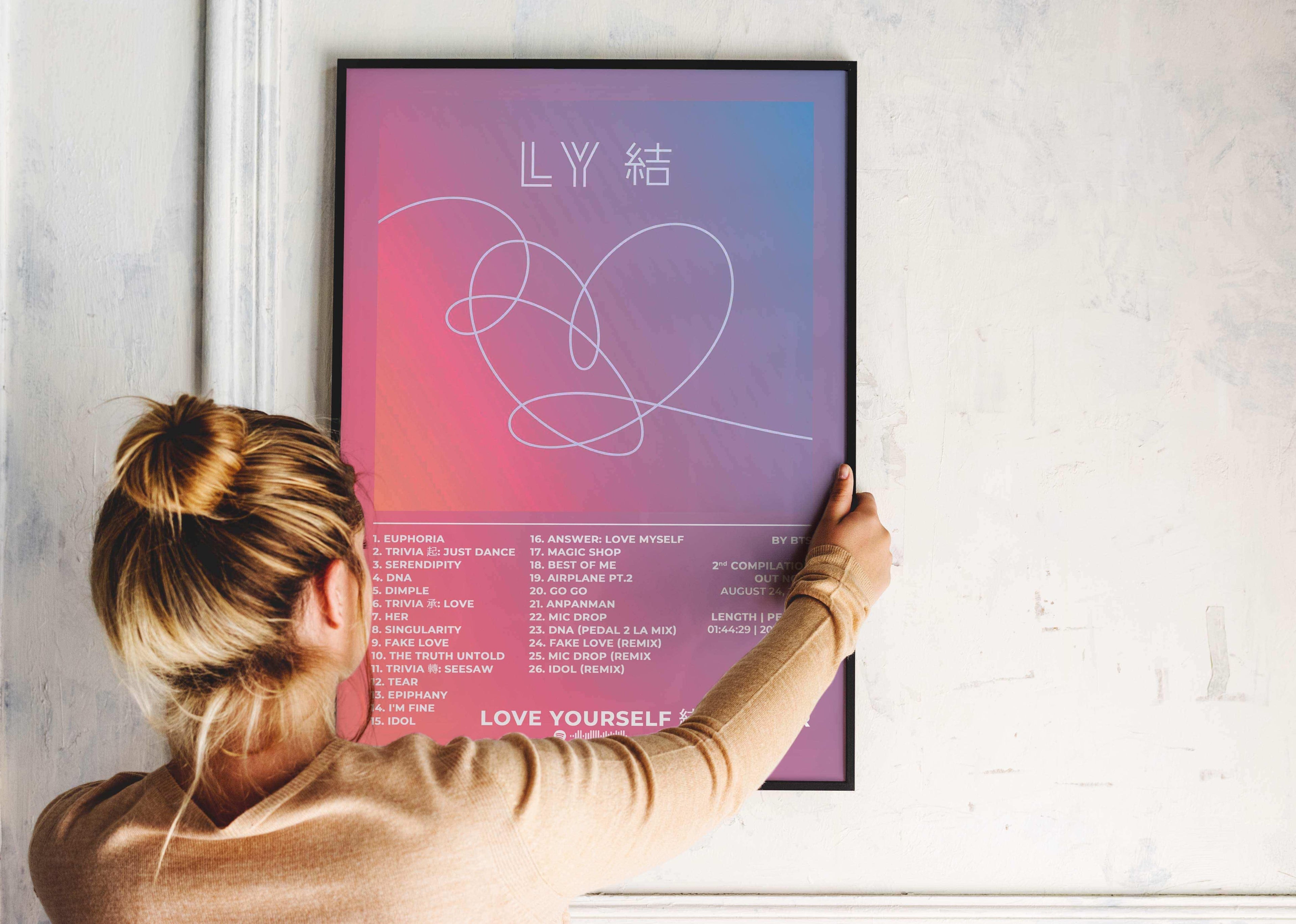 Love Yourself : Answer BTS Poster - Backyard