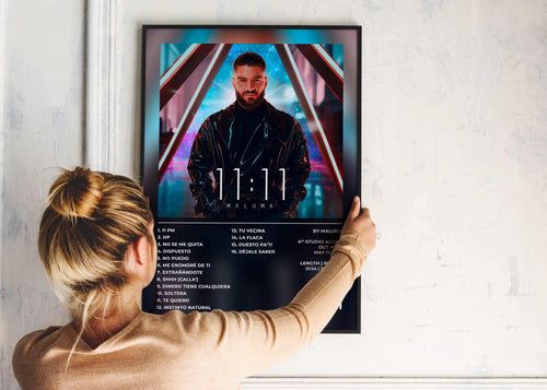 11:11 Maluma Poster - Backyard