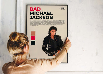 BAD Michael Jackson Poster