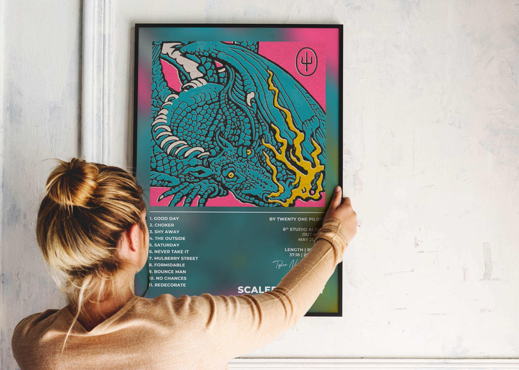 Scaled And Icy Twenty One Pilots Poster - Backyard