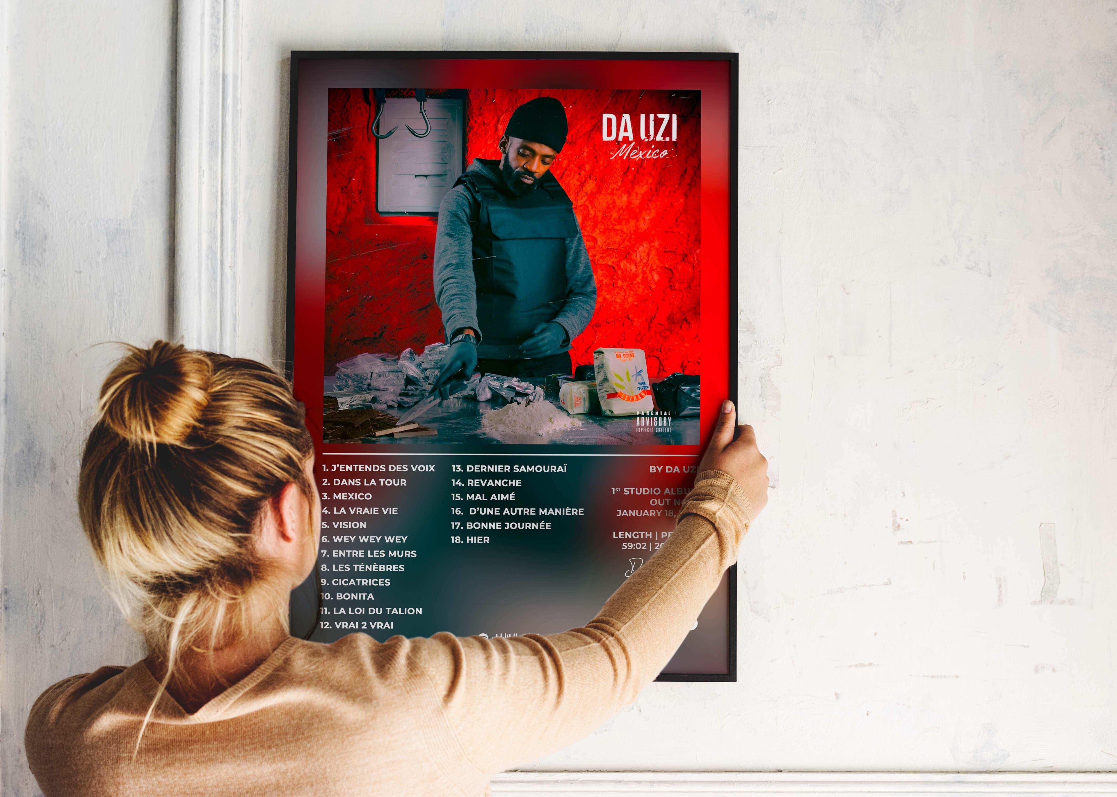 Mexico DA Uzi Poster - Backyard