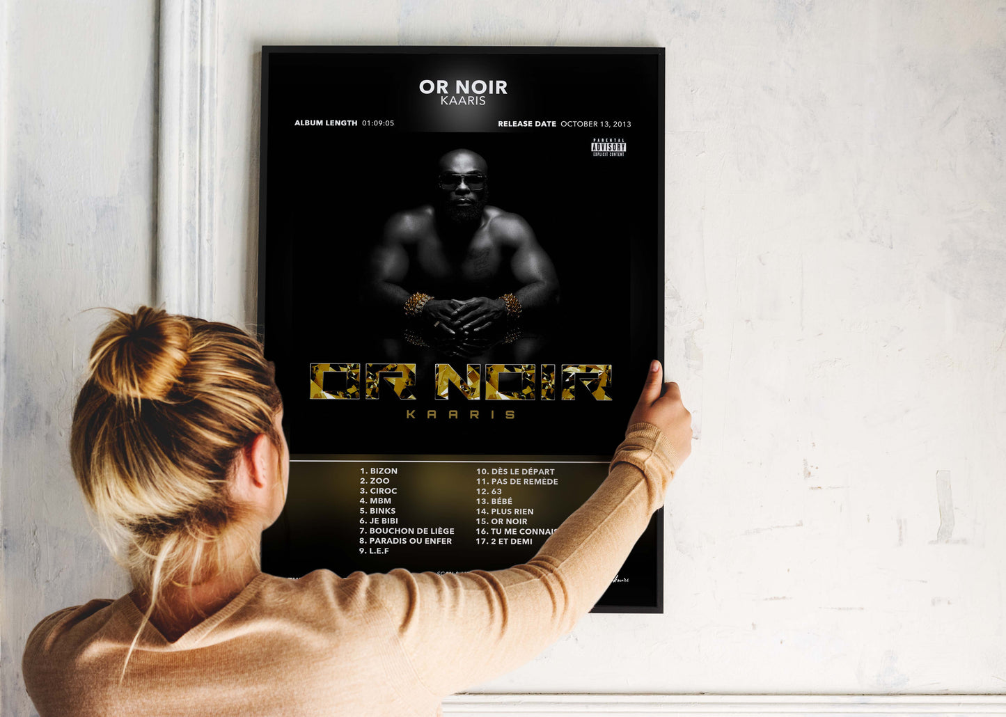 Poster Or Noir Kaaris