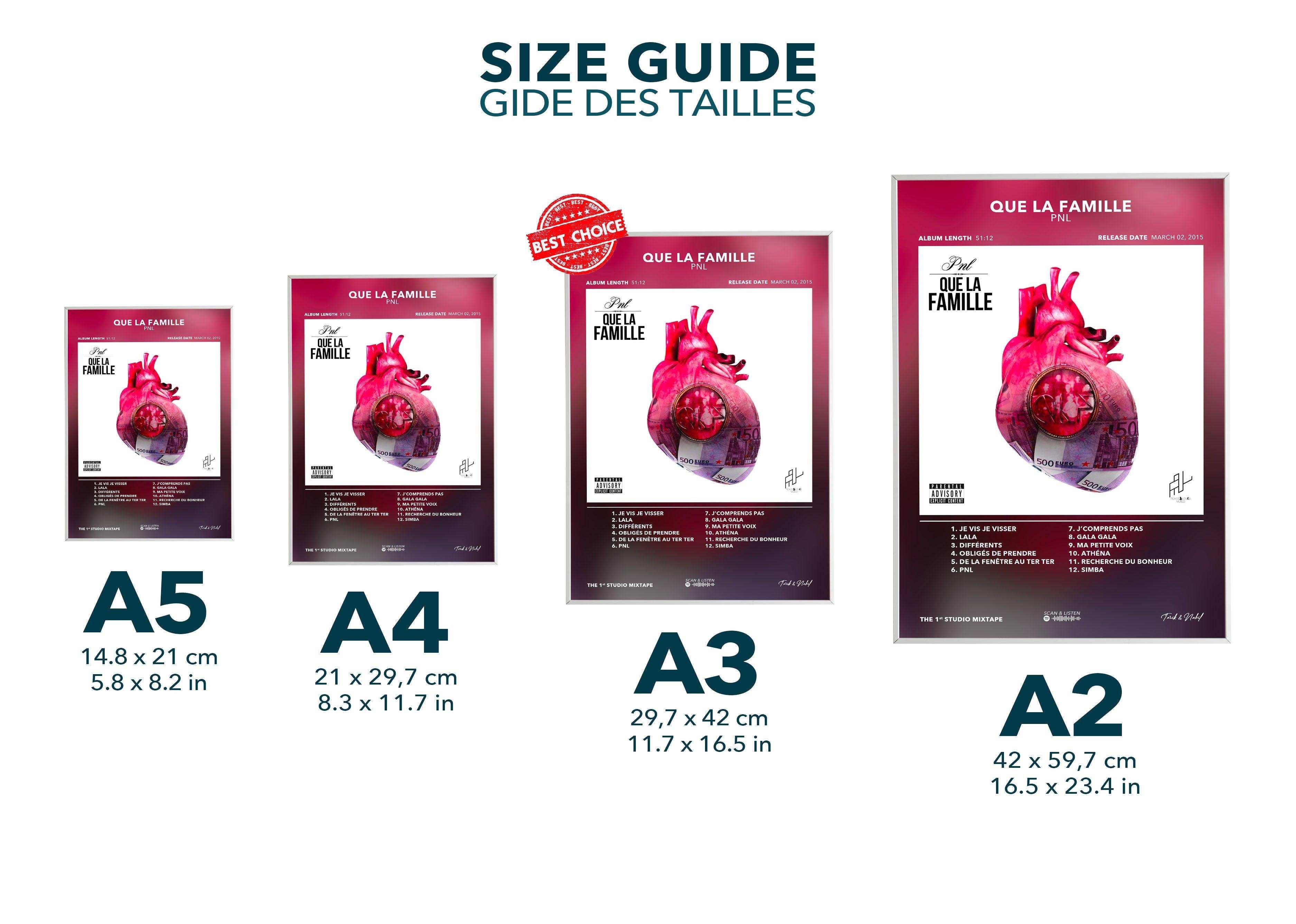 Poster Que La Famille PNL - Backyard