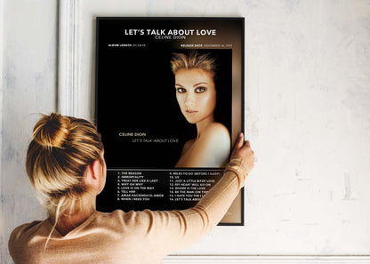 Poster Let's Talk About Love Celine Dion