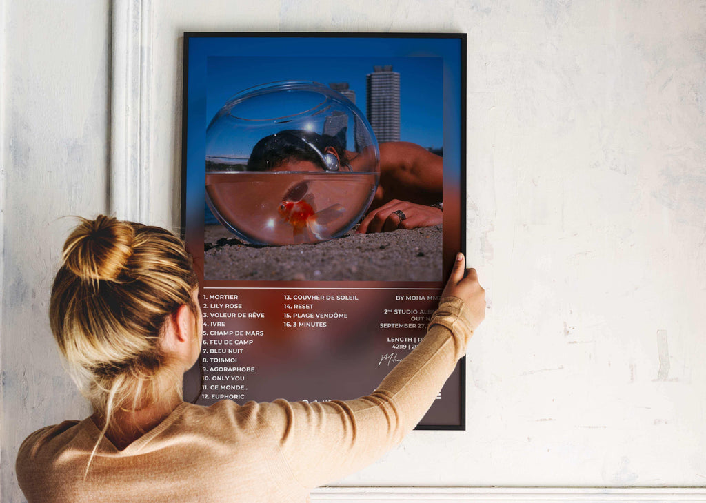 La Plage Moha MMZ Poster - Backyard