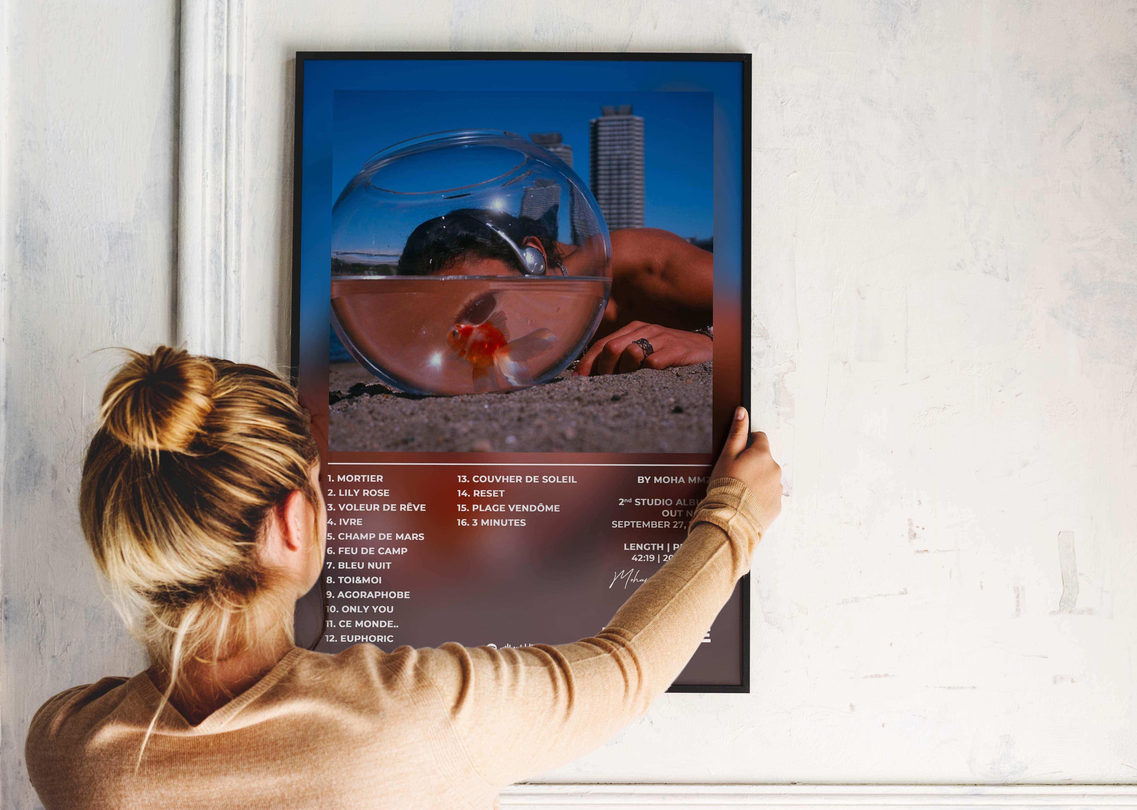 La Plage Moha MMZ Poster - Backyard