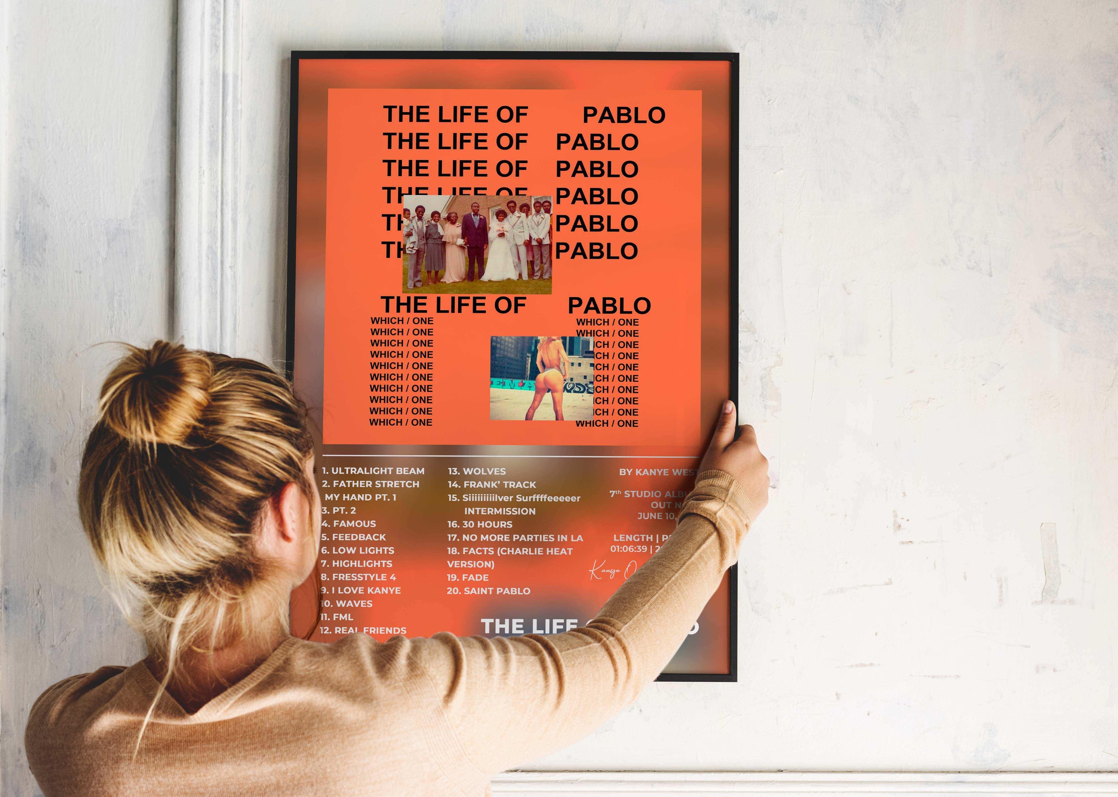 The Life Of Pablo Kanye West Poster - Backyard