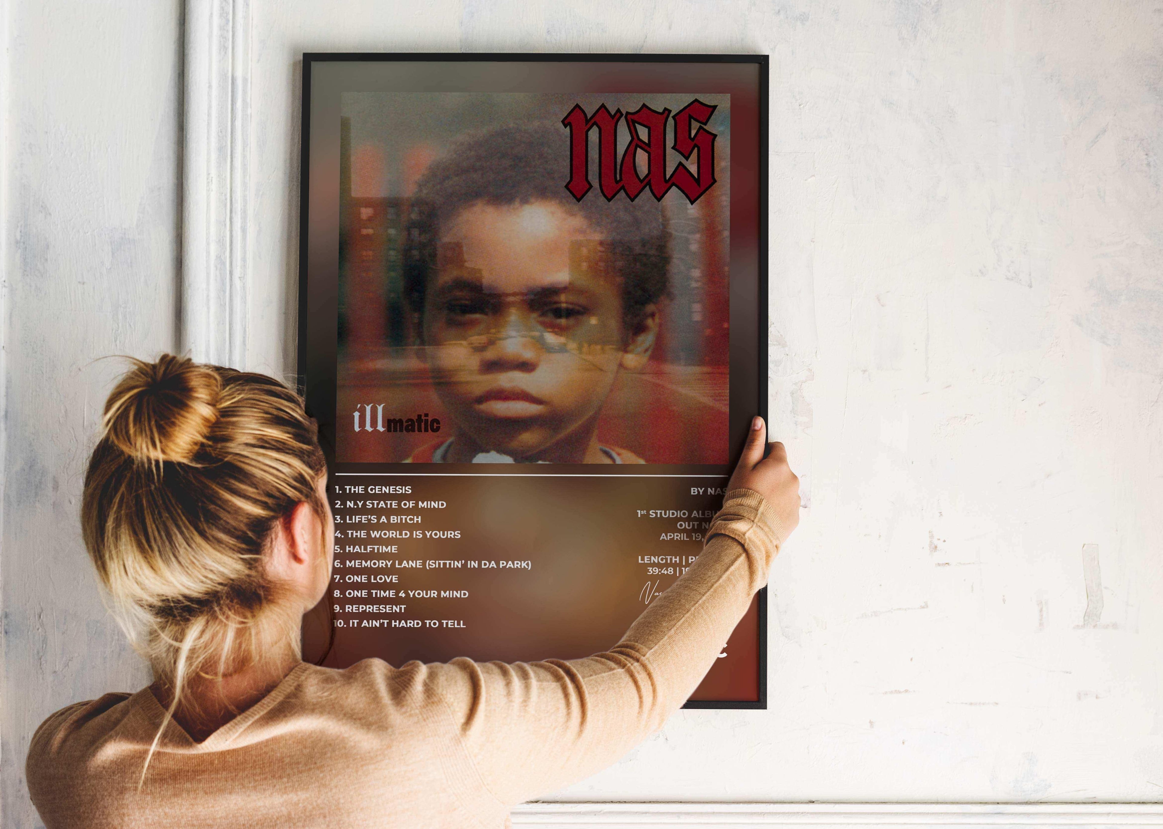Illmatic Nas Poster - Backyard