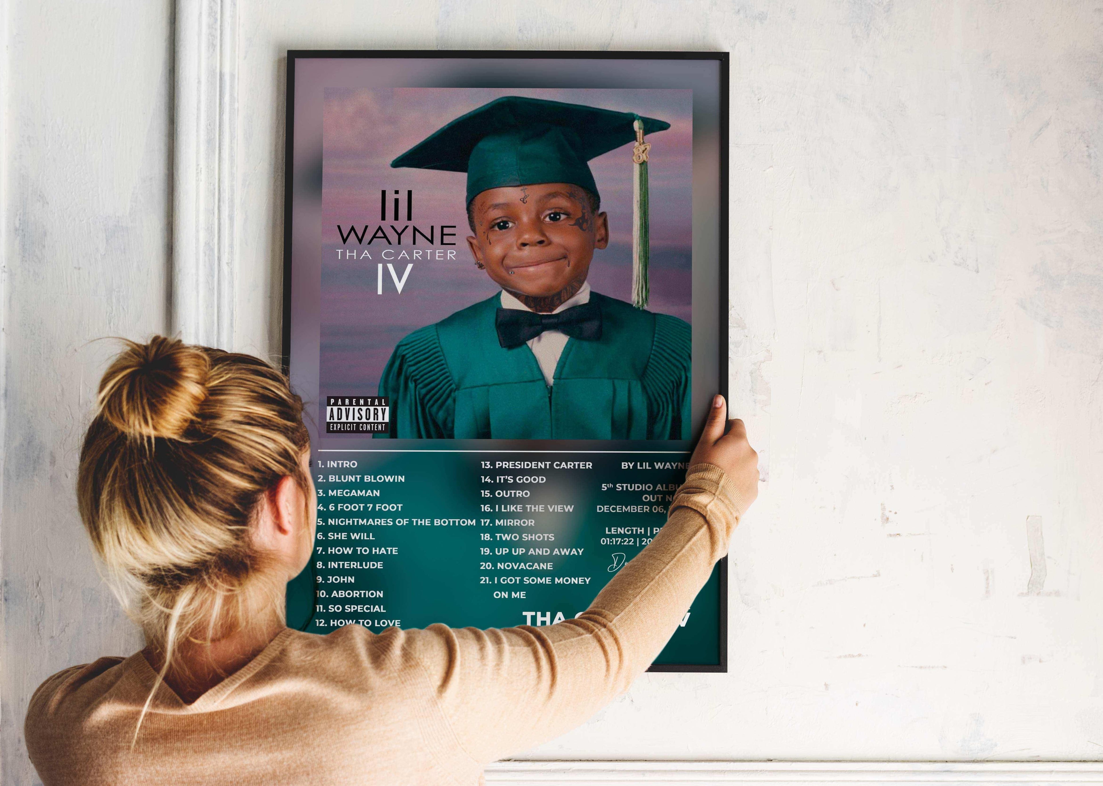 Tha Carter 4 Lil Wayne Poster - Backyard