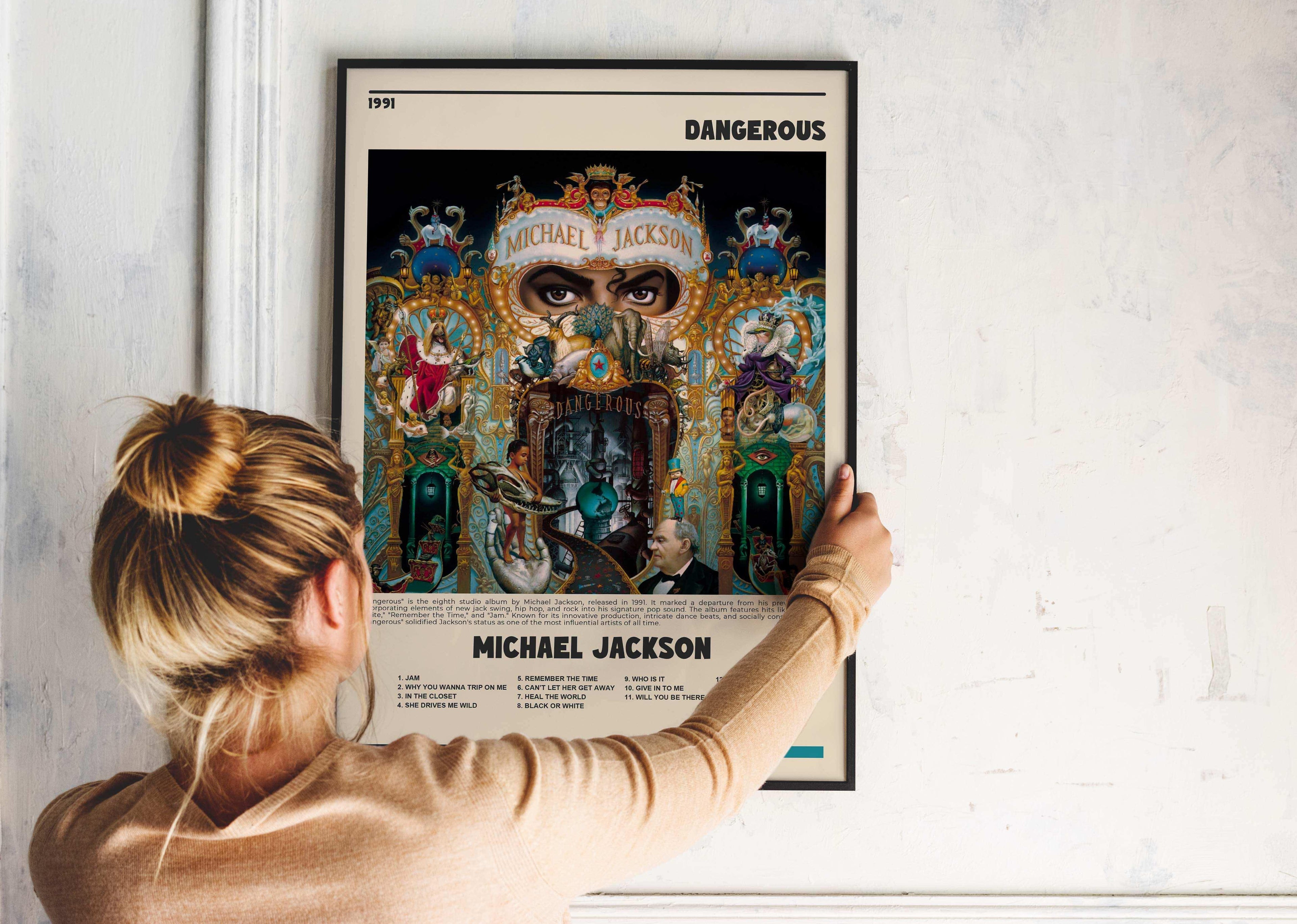 Dangerous Michael Jackson Poster - Backyard