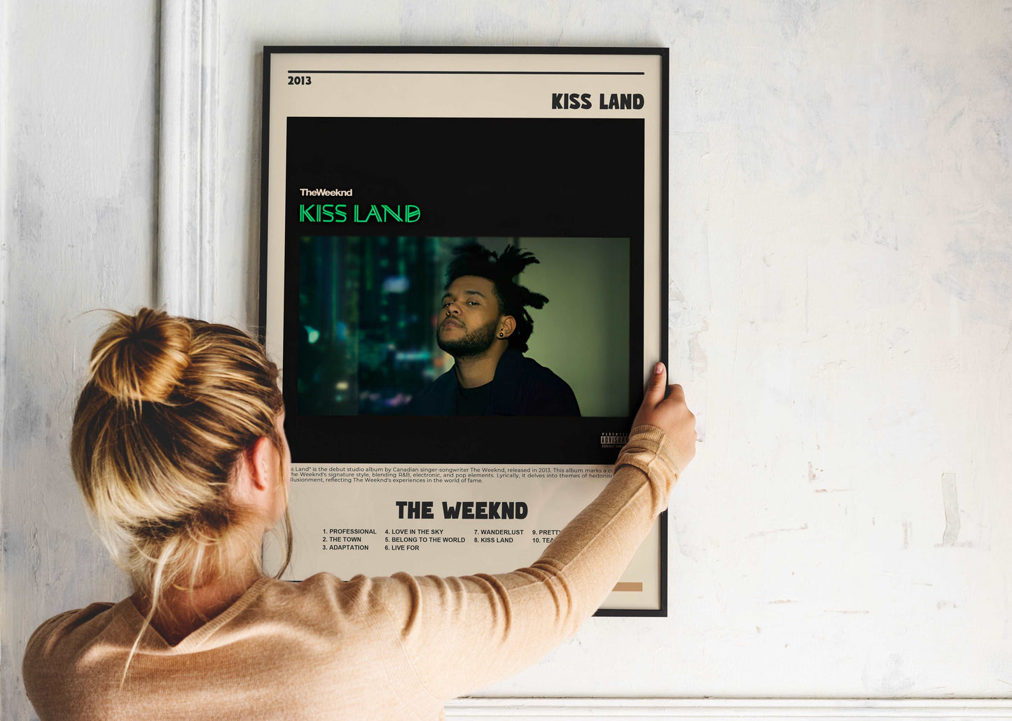 Kiss Land The Weeknd Poster