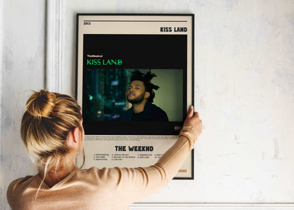 Kiss Land The Weeknd Poster