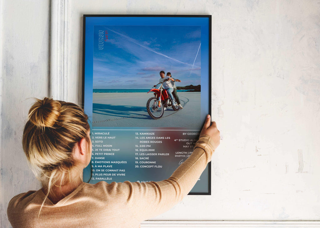 Sacré Georgio Poster - Backyard