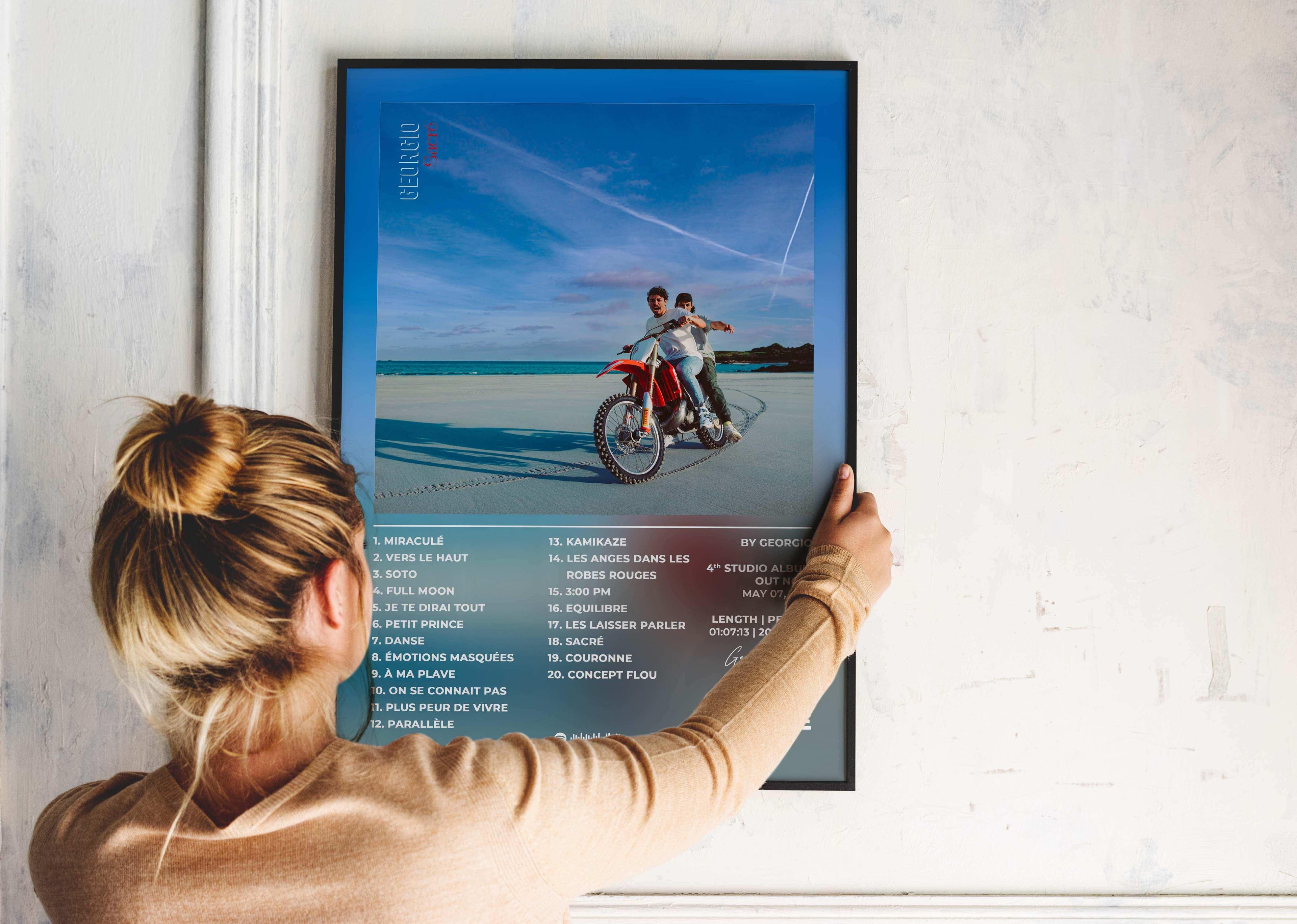 Sacré Georgio Poster - Backyard