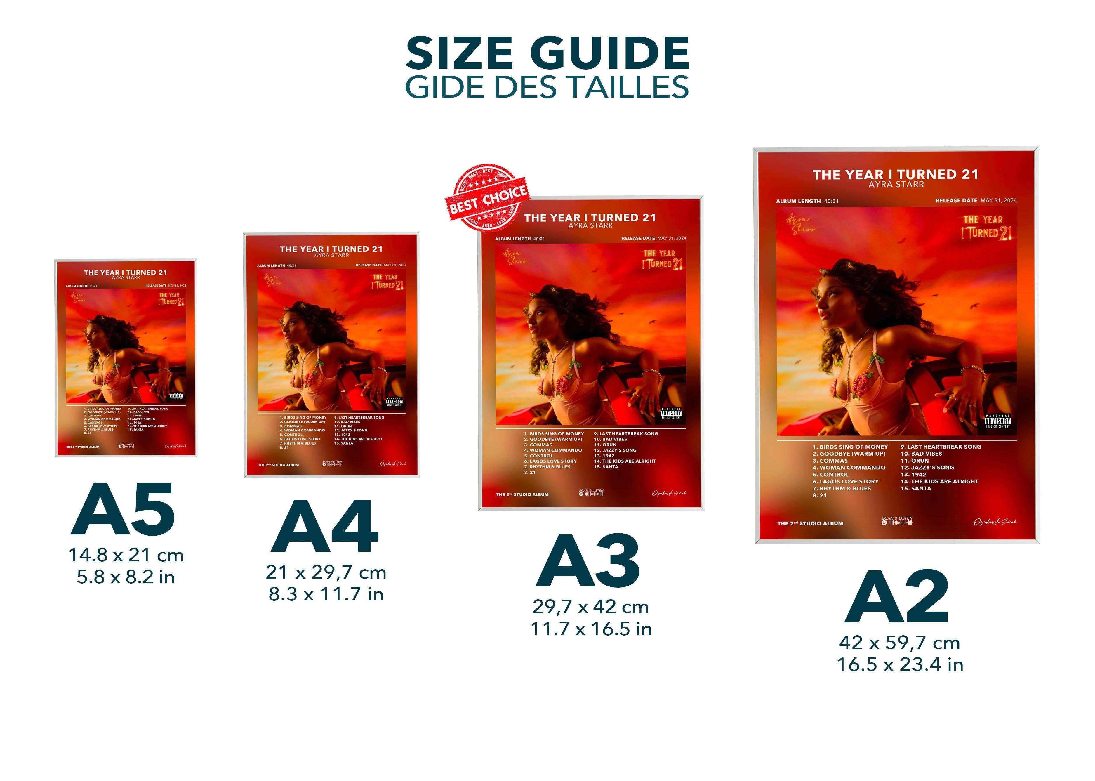 Poster The Year I Turned 21 Ayra Starr - Backyard