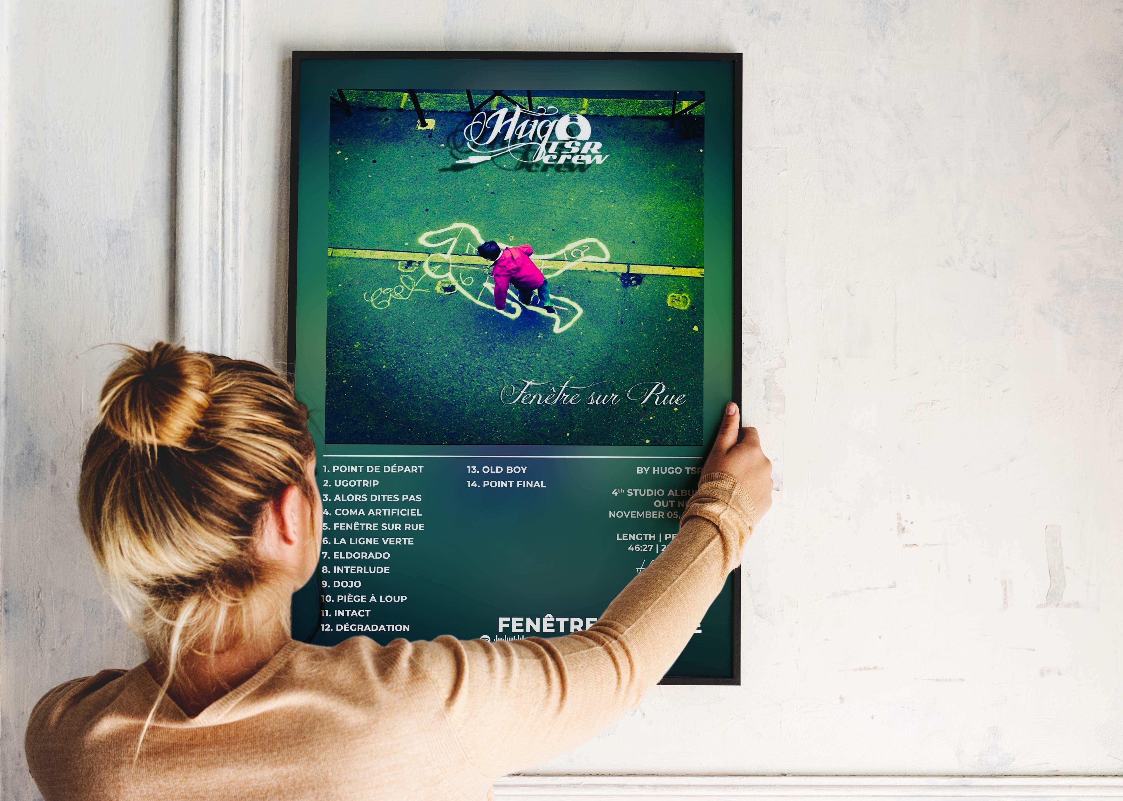 Fenêtre Sur Rue Hugo TSR Poster - Backyard