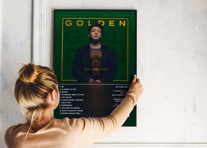 Golden Junk Kook Poster