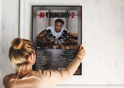 AI Youngboy 2 Youngboy NBA Poster Backyard