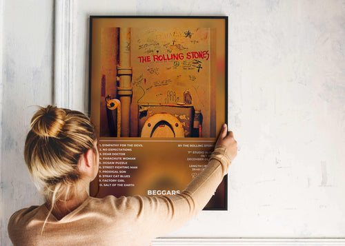 Beggars Banquet The Rolling Stones Poster - Backyard