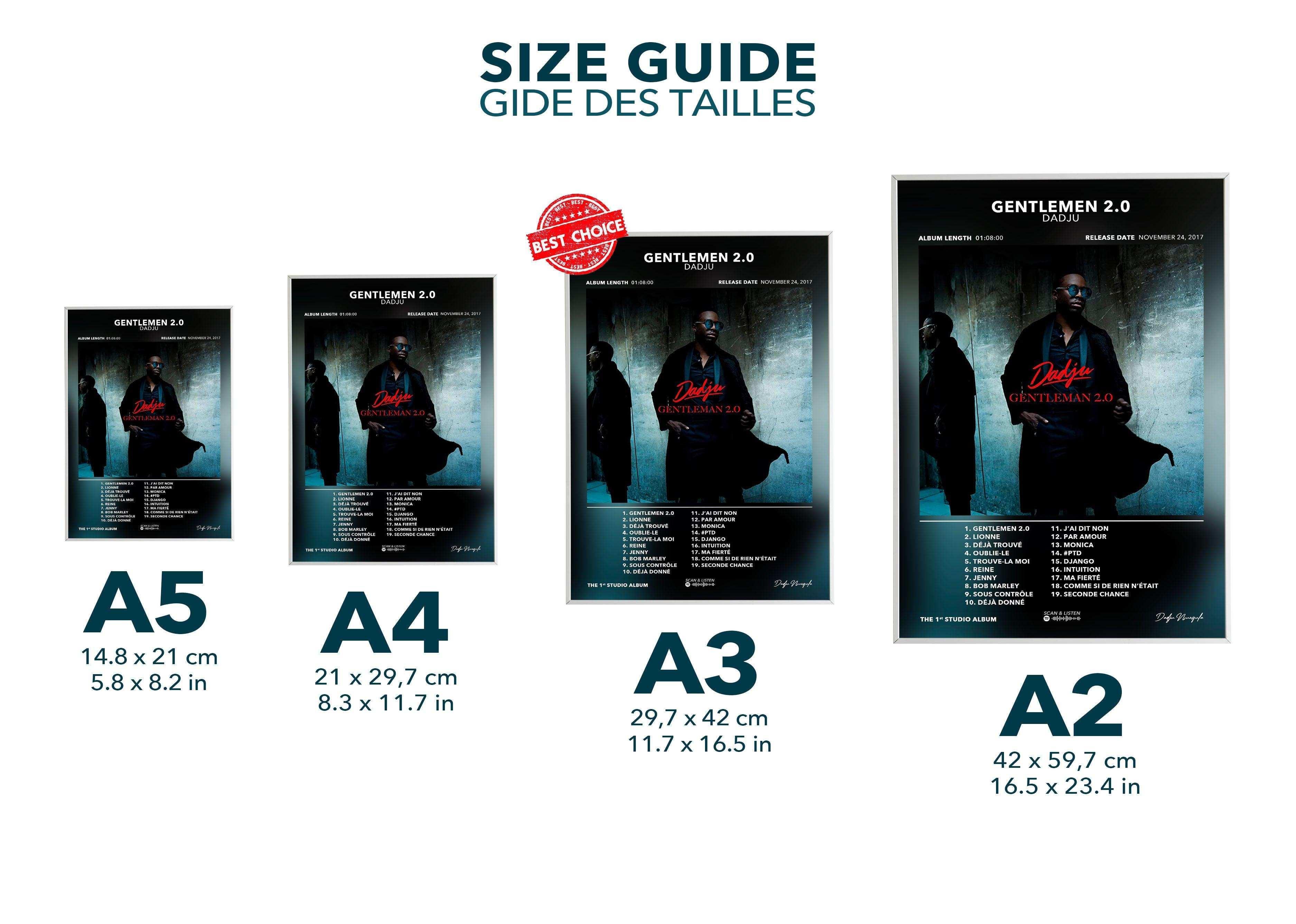 Poster Gentlemen 2.0 Dadju - Backyard