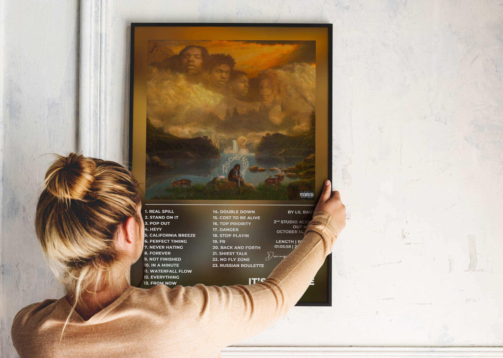 My Turn Lil Baby Poster - Backyard