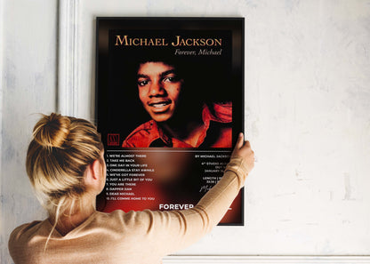 Forever Michael Michael Jackson Poster Backyard