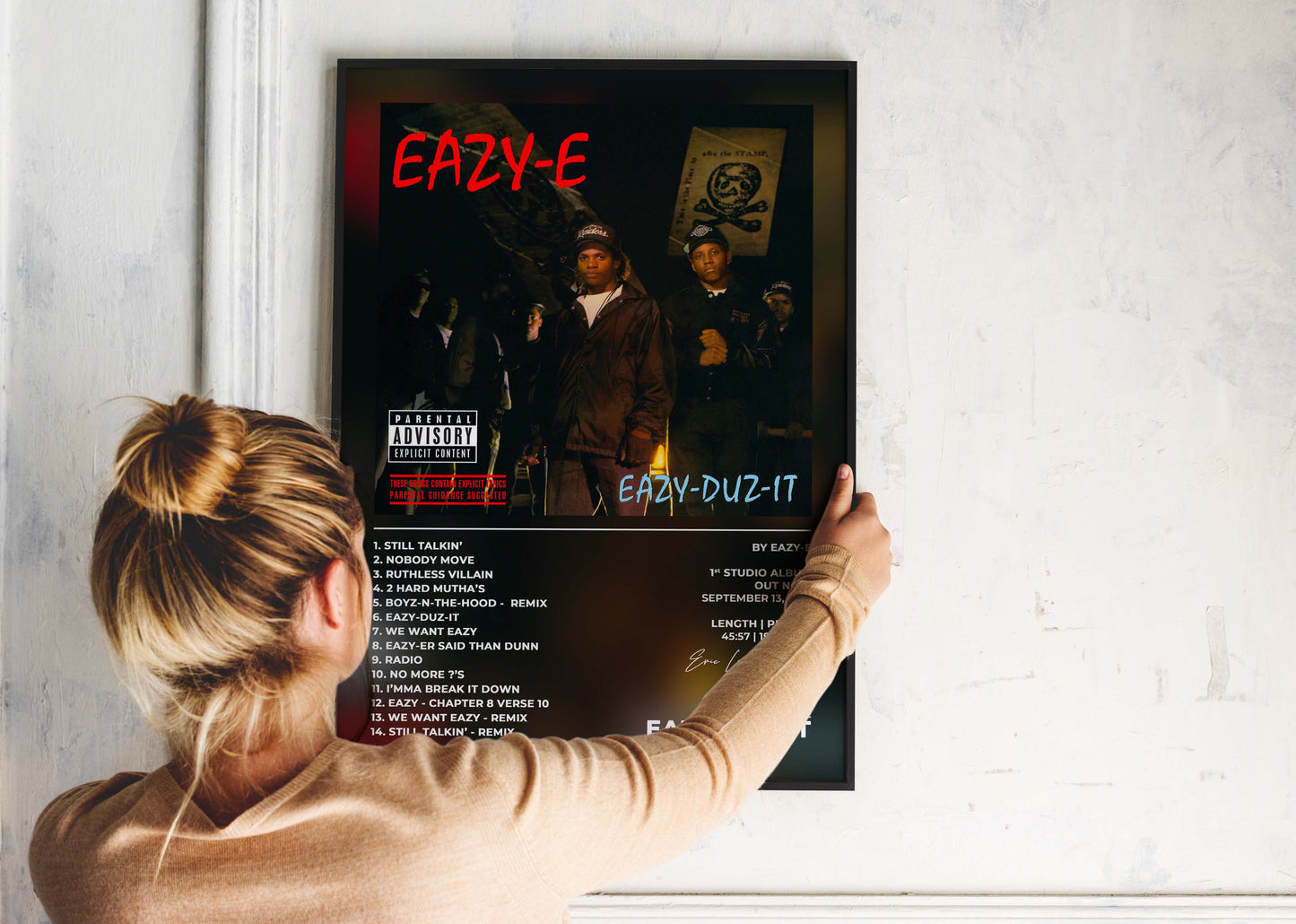 Eazy Duz It Eazy-E Poster Backyard