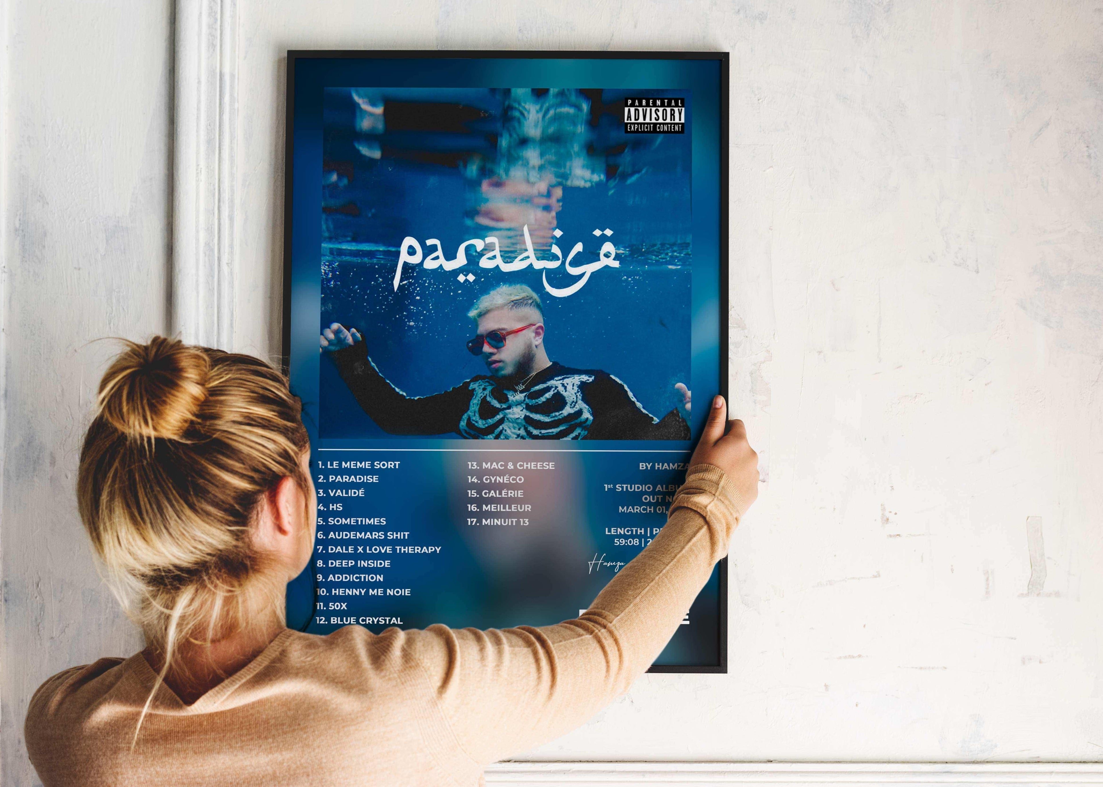 Paradise Hamza Poster - Backyard