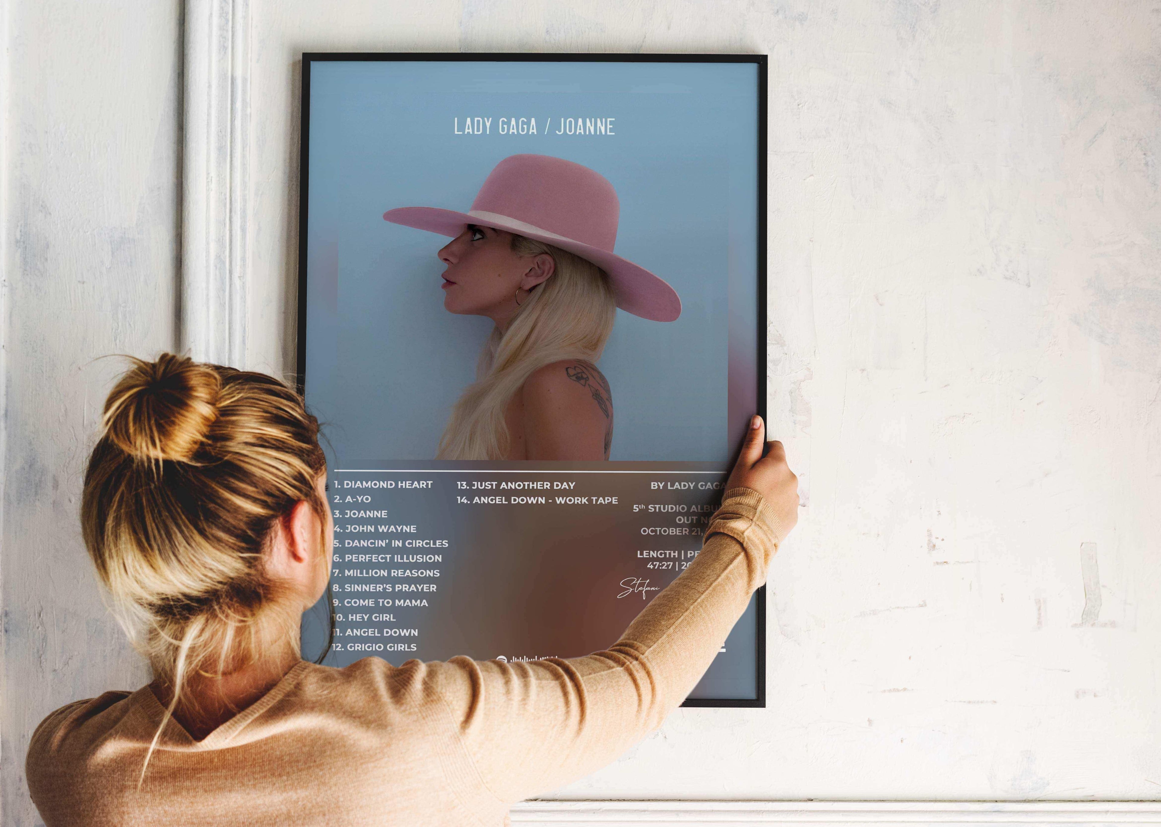 Joanne Lady Gaga Poster - Backyard