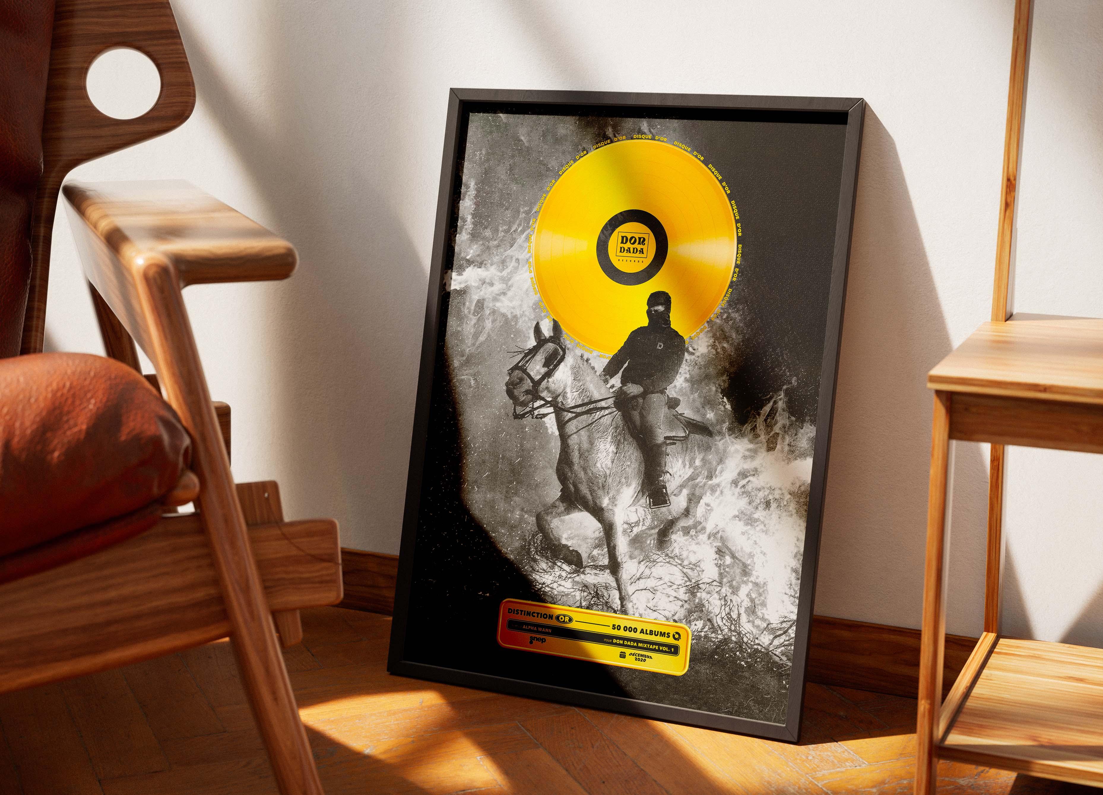 Disque D'Or Don Dada Mixtape Alpha Wann - Backyard