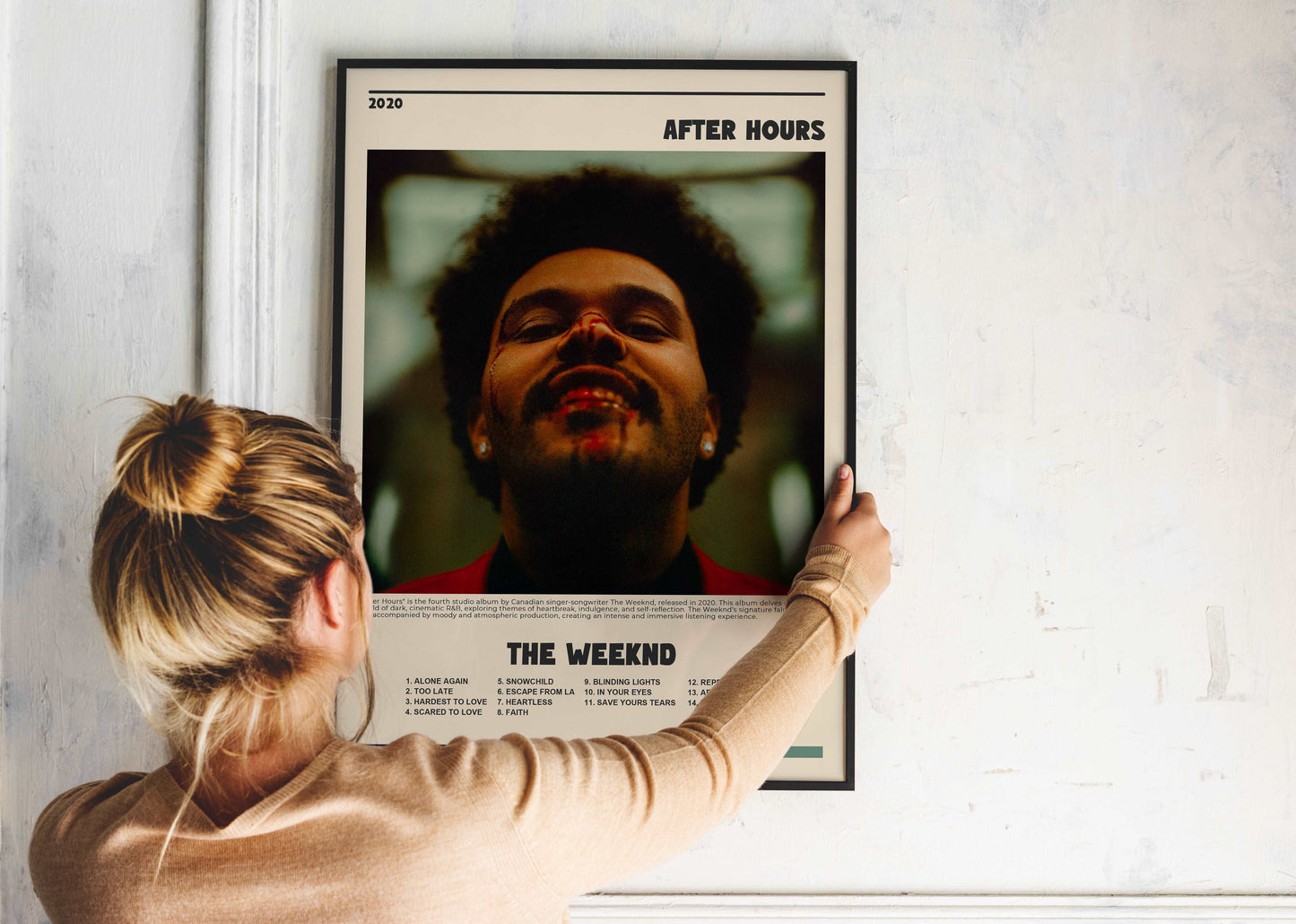 After Hours The Weeknd Poster