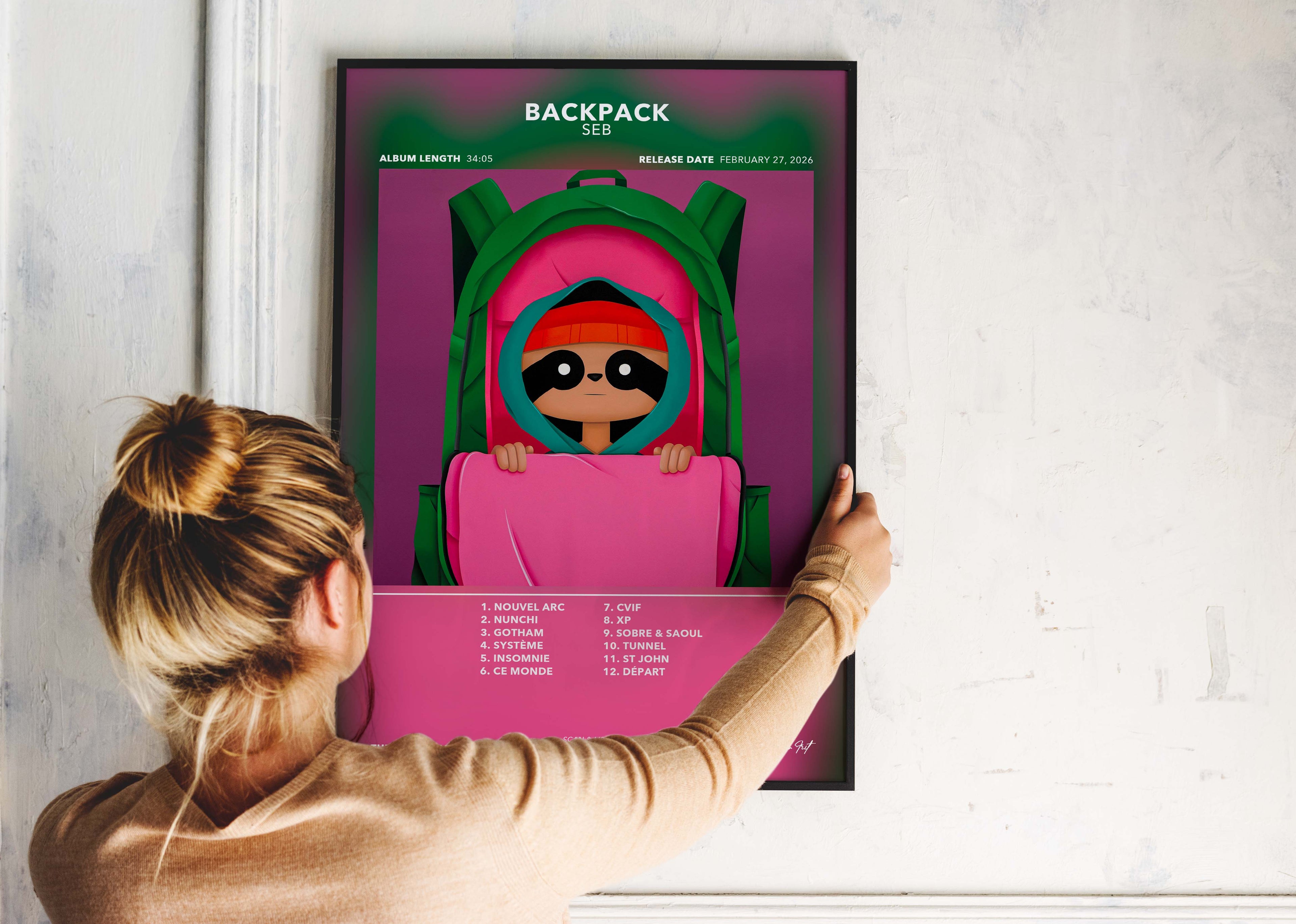 Poster Backpack SEB