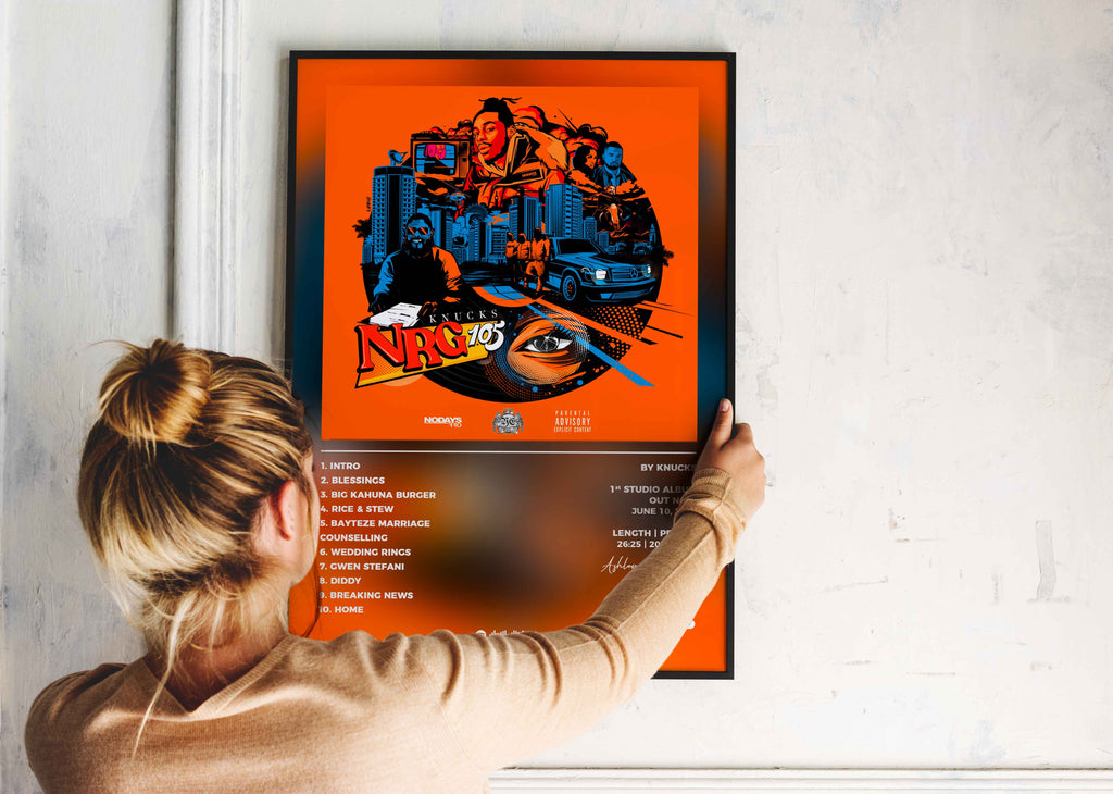 Poster NRG 105 Knucks