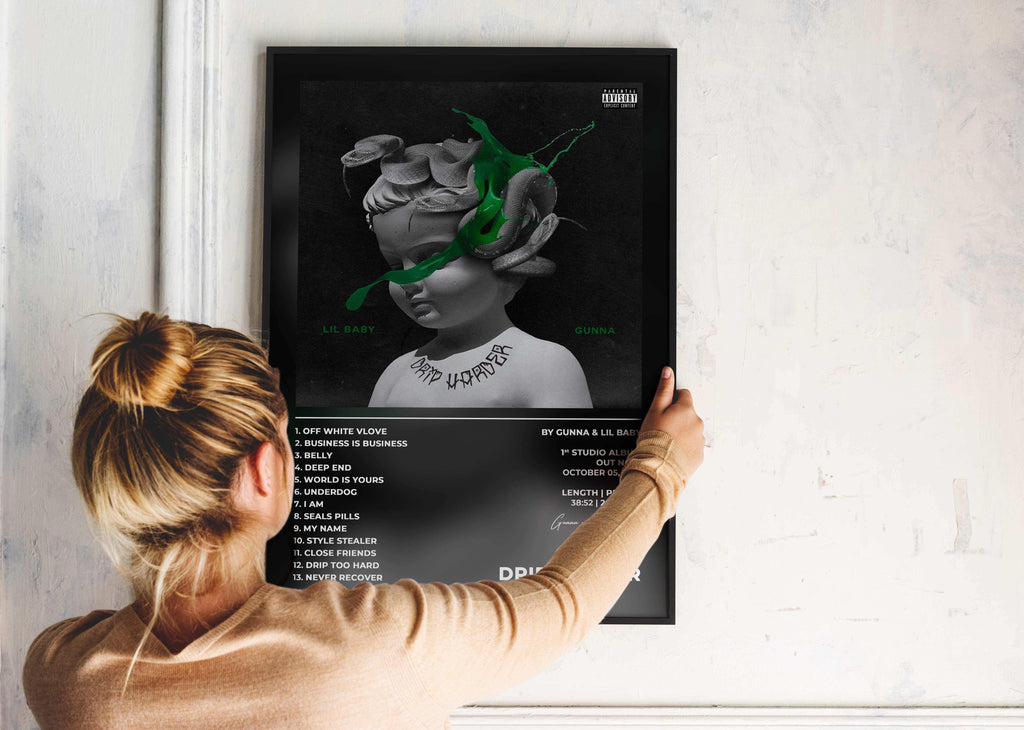 Drip Harder Gunna & Lil Baby Poster - Backyard
