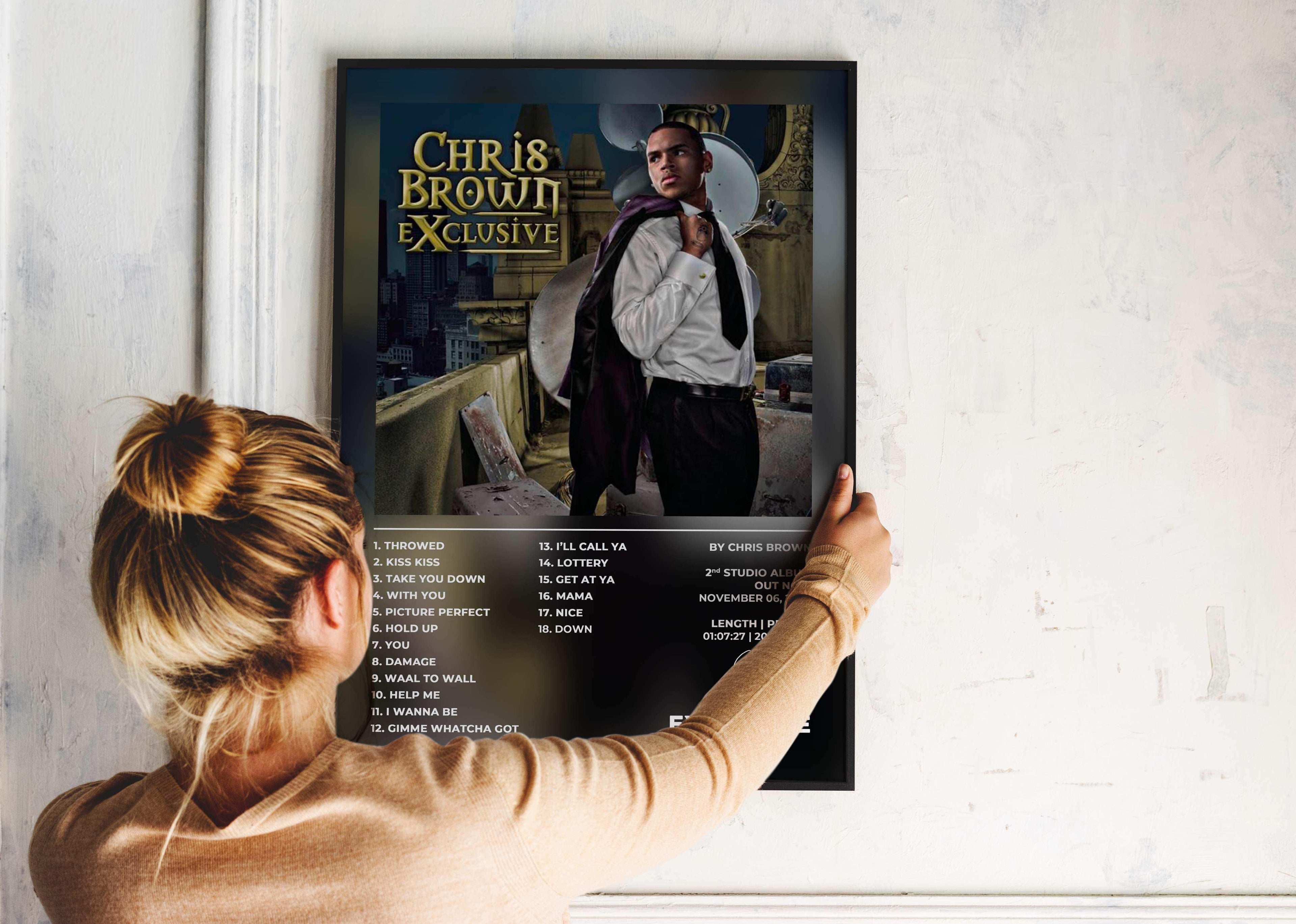 Exclusive Chris Brown Poster - Backyard